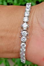 5 KT Rotondo Diamanti Finti