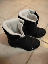 Stivaletti neve pioggia doposci bambino impermeabili n°28 neri quechua 