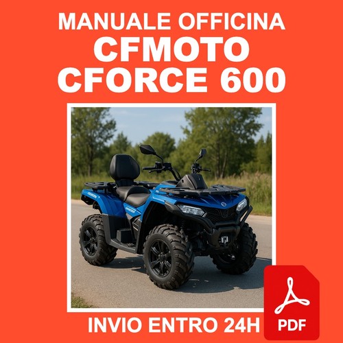 Manuale officina cfmoto cforce - manuale,