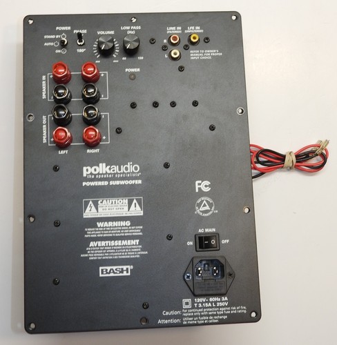 Amplificatore subwoofer polk - subwoofer,