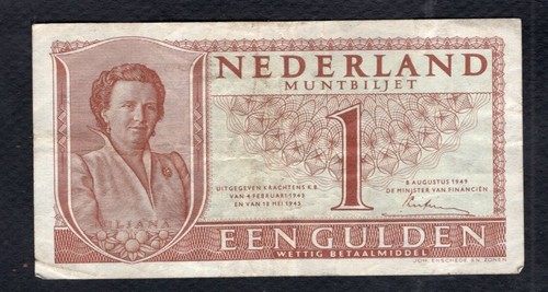 Pays bas gulden 1945 etat - pays-bas,