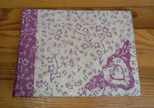 📘 Album Fotografico Artigianale – Copertina Floreale – Fogli Bianchi e Spessi