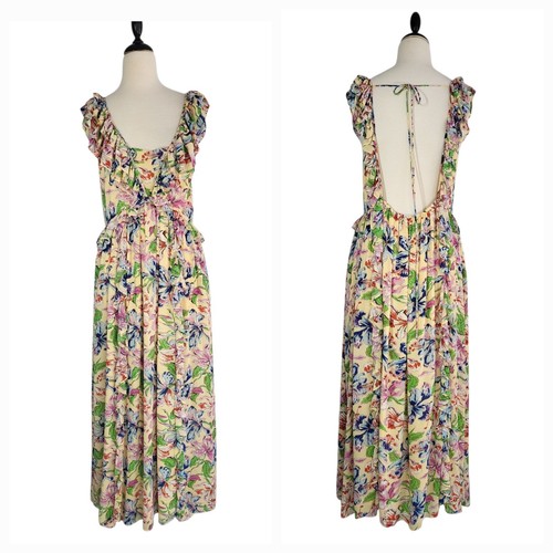 Maxi abito floreale hofmann - floreale,