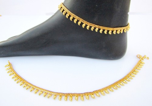 Bracciale cavigliera placcato - bracciale,