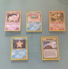 lotto vintage carte pokemon