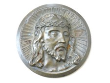 ANTICA FUSIONE IN BRONZO -COD.REL4-BELLISSIMA ANATOMIA-DIAM.CM.15X 2-