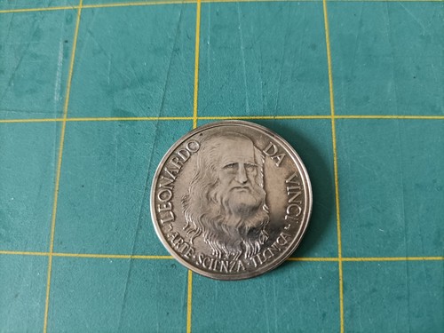 Medaglia leonardo vinci - -, da