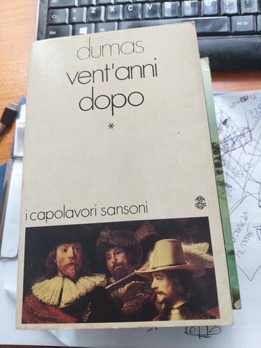 Libro vent anni dopo - dopo, volume