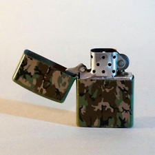 ZIPPO CAMOUFLAGE VINTAGE 1990