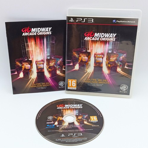 Midway arcade origins ps3 pal - midway,