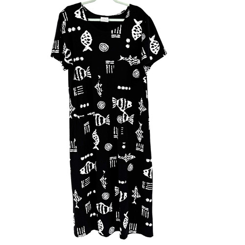 Vintage donna usa maxi abito - donna,