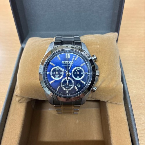 Orologio cronografo seiko blu - orologio,