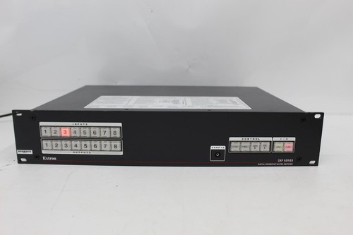 Extron dxp crosspoint - extron,