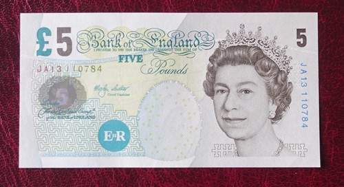 Unc bank england 5 - england,