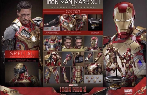 Nuovo hot toys mms759d66b - mms759d66b, iron