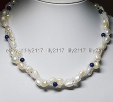 Squisita collana file gemme - file,