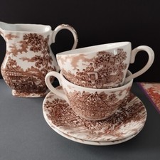 set colazione in ceramica inglese