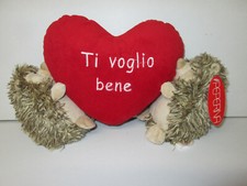 SV 132- RICCIO RICCIOLO' Peluche con cuore TI VOGLIO BENE S.Valentino