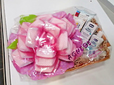 Torta di pannolini Fiore rosa o azzurro  x Nascita con cesto e prodotti