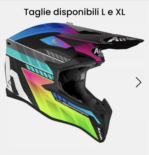 Casco airoh wraap prism - prism, matt