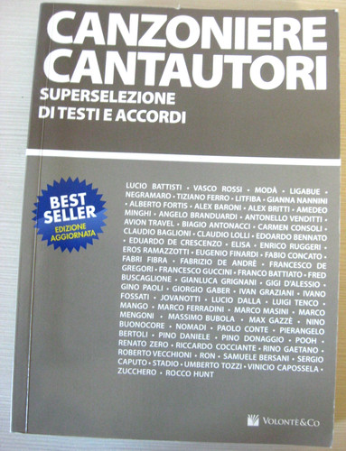 Canzoniere cantautori - canzoniere,