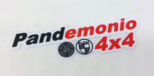Stemma Logo Fregio Scritta Pandemonio Stampa 3D ,accessori auto ,Fiat  Panda 4x4