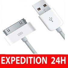 CABLE USB CHARGEUR POUR IPHONE 4 4S 3 3GS IPAD IPOD ITOUCH CHARGER DATA SYNC