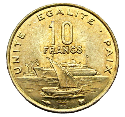 Djibouti 1996 franchi - djibouti,