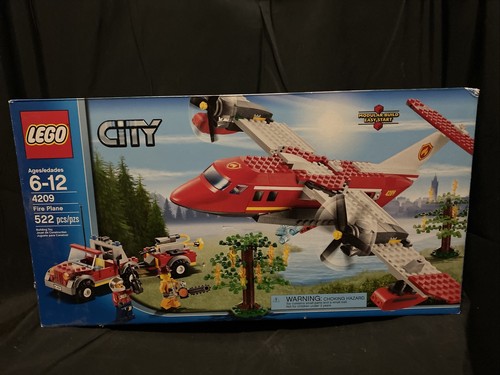 Lego city aereo dei pompieri - city:,