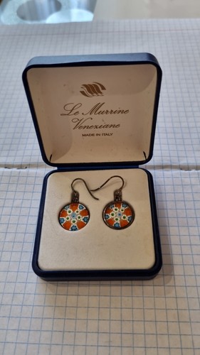 Orecchini italiani murrine - italiani, le