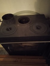 stufa a legna  Mary con ceramica