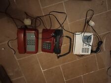 telefono sip telecom vintage pulsar, sirio, sirio 187 lotto di 3, funzionanti.