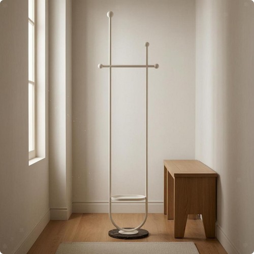 Appendiabiti pavimento con - da,