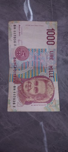 Banconota mille 1000 lire - mille,