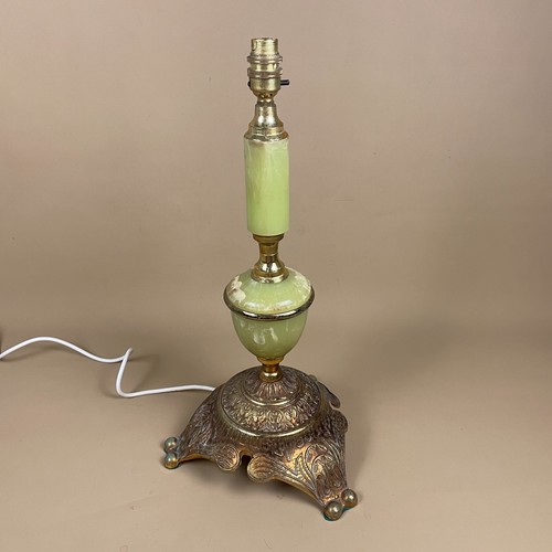 Antique onyx marble - gold, brass