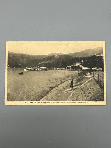 Cartolina luino lago maggiore - cartolina,