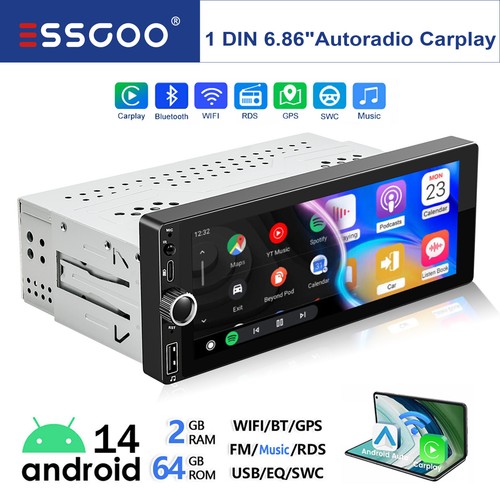 Autoradio 2 64g - 6.86", carplay