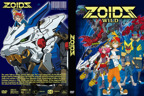 Zoids wild serie anime - zoids,