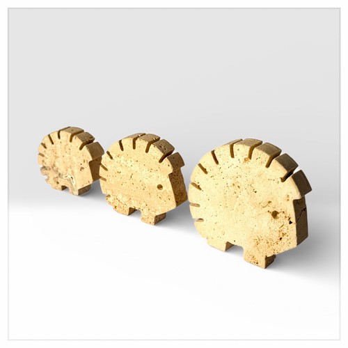 Set sculture travertino - sculture, di