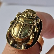 Anello Scarabeo Vintage