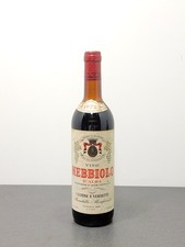 Nebbiolo Cantine F. Vernetti 1975 Monferrato bott..72 cl 13%