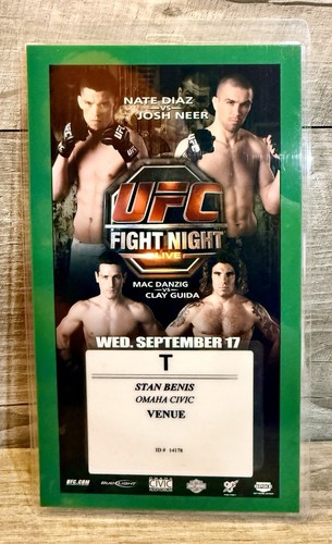 Biglietto ufc fight night - ufc, live