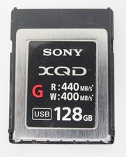 Sony XQD Serie G 128GB - 440MB/s 400MB/s - Scheda di memoria - IVA 19%