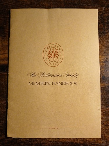 The britannica society - the,