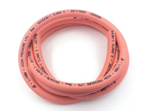 Tubo flessibile arancione gas