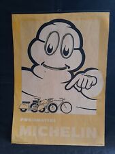  ?MICHELIN PNEUMATICI X VESPA FARO BASSO - rara LOCANDINA TARGA VINTAGE '50/'60