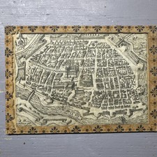 mappa incisione antica 1670