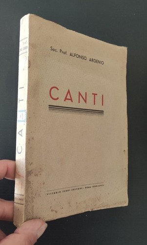 Alfonso argenio canti - argenio,
