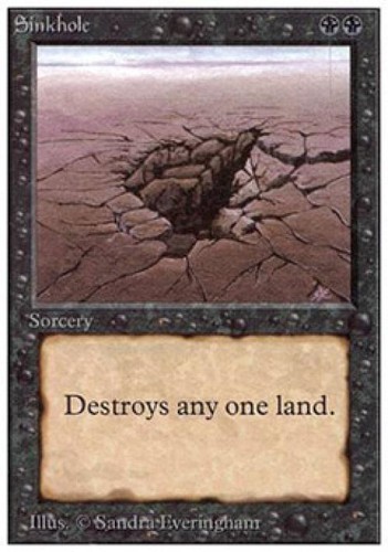 Sinkhole medium play mtg - -,