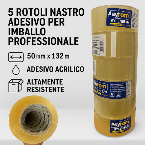 Syrom rotoli nastro imballo - 5,